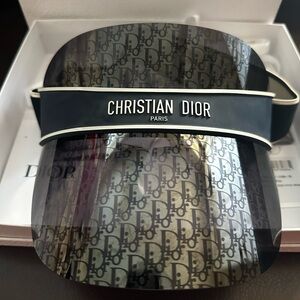 DIORCLUB V1U BLUE DIOR OBLIQUE VISOR! WORN 3 TIMES! READ DESCRIPTION FIRST!